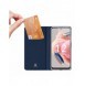 Dux Ducis Skin Pro-fodral till Xiaomi Redmi Note 12 Flip Card-plånboksställ Blå
