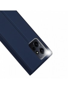 Dux Ducis Skin Pro-fodral till Xiaomi Redmi Note 12 Flip Card-plånboksställ Blå