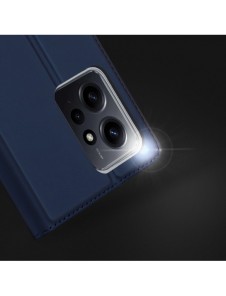 Dux Ducis Skin Pro-fodral till Xiaomi Redmi Note 12 Flip Card-plånboksställ Blå
