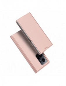 Dux Ducis Skin Pro Fodral för Xiaomi Redmi Note 12 Flip Card Plånboksställ Rosa