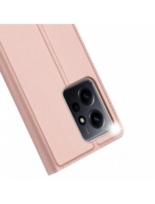 Dux Ducis Skin Pro Fodral för Xiaomi Redmi Note 12 Flip Card Plånboksställ Rosa