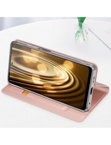 Dux Ducis Skin Pro Fodral för Xiaomi Redmi Note 12 Flip Card Plånboksställ Rosa