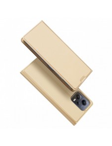 Dux Ducis Skin Pro Fodral För Xiaomi Redmi Note 12 Pro / Poco X5 Pro 5G Cover Flip Card Plånboksställ Guld
