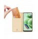 Dux Ducis Skin Pro-fodral till Xiaomi Redmi Note 12 Pro+ Flip Card-plånboksställ guld