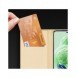 Dux Ducis Skin Pro-fodral till Xiaomi Redmi Note 12 Pro+ Flip Card-plånboksställ guld