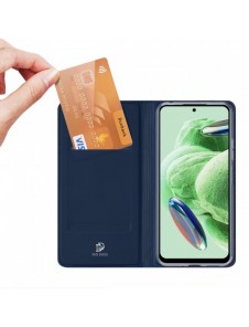 Dux Ducis Skin Pro-fodral för Xiaomi Redmi Note 12 Pro+ flip-fodral plånboksställ blå