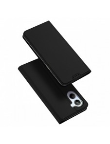 Dux Ducis Skin Pro Fodral Realme 10 Flip Card Plånboksställ Svart