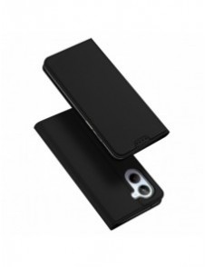 Dux Ducis Skin Pro Fodral Realme 10 Flip Card Plånboksställ Svart