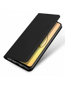 Dux Ducis Skin Pro Fodral Realme 10 Flip Card Plånboksställ Svart