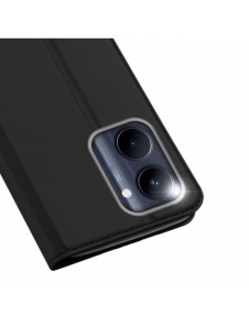 Dux Ducis Skin Pro Fodral Realme C33 Flip Card Plånboksställ Svart