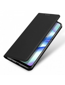 Dux Ducis Skin Pro Fodral Realme C33 Flip Card Plånboksställ Svart