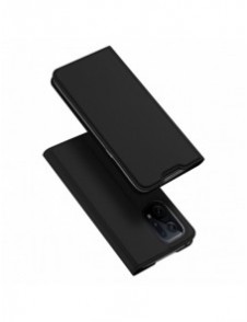 Dux Ducis Skin Pro fodral med en flip Oppo Find X5 svart