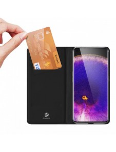 Dux Ducis Skin Pro fodral med en flip Oppo Find X5 svart