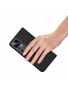 Dux Ducis Skin Pro-fodral Xiaomi 12T Pro / 12T plånbokshölsterfodral med flip black