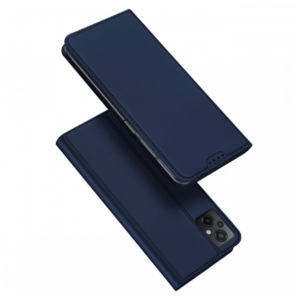 Dux Ducis Skin Pro Fodral Xiaomi Poco M5 plånbokshölsterskydd Blå