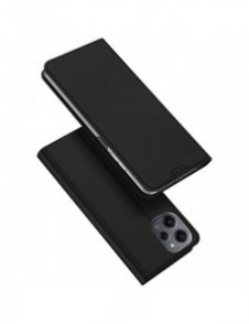 Dux Ducis Skin Pro eko-läderfodral till Xiaomi Poco M6 Pro/Redmi 12/Redmi 12R - svart