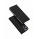 Dux Ducis Skin Pro eko-läderfodral till Xiaomi Poco M6 Pro/Redmi 12/Redmi 12R - svart