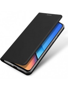Dux Ducis Skin Pro eko-läderfodral till Xiaomi Poco M6 Pro/Redmi 12/Redmi 12R - svart
