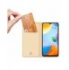 Dux Ducis Skin Pro Flip Fodral Xiaomi Redmi 10C guld