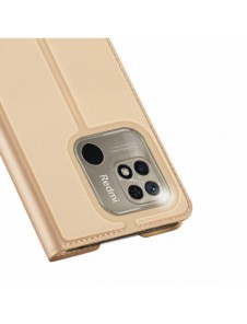 Dux Ducis Skin Pro Flip Fodral Xiaomi Redmi 10C guld