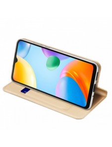 Dux Ducis Skin Pro Flip Fodral Xiaomi Redmi 10C guld