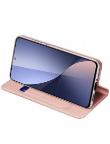 Dux Ducis Skin Pro flipfodral, plånbok och stativ för Xiaomi Poco M6 Pro / Redmi 12/12R - rosa
