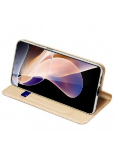 Dux Ducis Skin Pro hölsterfodral Cover Flip Poco M4 Pro 5G guld