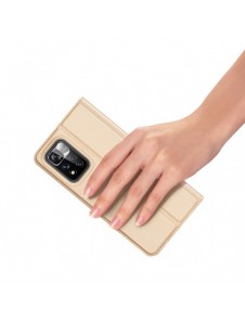 Dux Ducis Skin Pro hölsterfodral Cover Flip Poco M4 Pro 5G guld