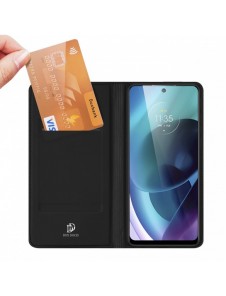 Dux Ducis Skin Pro hölsterfodral med flik Motorola Moto G71 5G svart