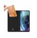 Dux Ducis Skin Pro hölsterfodral med flik Motorola Moto G71 5G svart