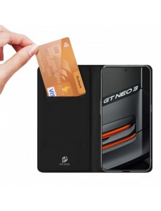 Dux Ducis Skin Pro hölsterfodral med flik Realme GT Neo 3 svart