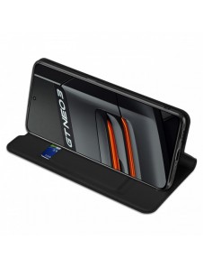 Dux Ducis Skin Pro hölsterfodral med flik Realme GT Neo 3 svart