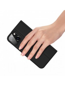 Dux Ducis Skin Pro hölsterfodral med flip iPhone 13/14 svart