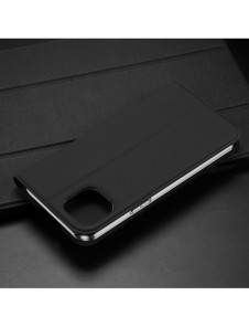 Dux Ducis Skin Pro hölsterfodral med flip iPhone 13/14 svart