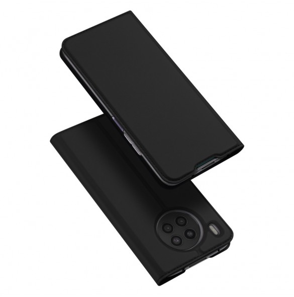 Dux Ducis Skin Pro hölsterfodral med flik Honor 50 Lite svart