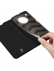Dux Ducis Skin Pro hölsterfodral med flik Honor 50 Lite svart