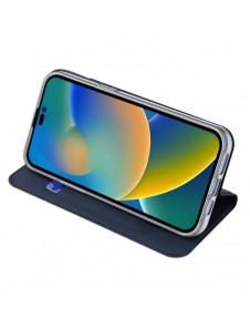 Dux Ducis Skin Pro hölster skal flip skal för iPhone 14 Pro blå