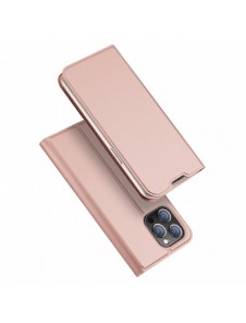 Dux Ducis Skin Pro hölster skal flip skal för iPhone 14 Pro rosa