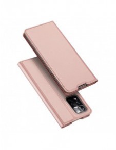 Dux Ducis Skin Pro Hölster Cover Flip Cover för Poco M4 Pro 5G rosa
