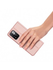 Dux Ducis Skin Pro Hölster Cover Flip Cover för Poco M4 Pro 5G rosa
