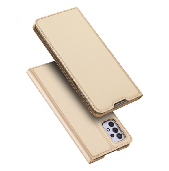 Dux Ducis Skin Pro Hölster Cover Flip Cover för Samsung Galaxy A33 5G guld