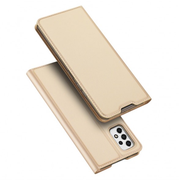Dux Ducis Skin Pro Hölster Cover Flip Cover för Samsung Galaxy A53 5G guld