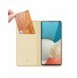 Dux Ducis Skin Pro Hölster Cover Flip Cover för Samsung Galaxy A73 guld