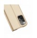 Dux Ducis Skin Pro Hölster Cover Flip Cover för Samsung Galaxy A73 guld