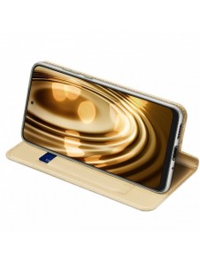 Dux Ducis Skin Pro Hölster Cover Flip Cover för Samsung Galaxy A73 guld