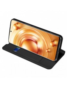Dux Ducis Skin Pro hölsterskydd flip-skydd för Vivo X80 Pro svart