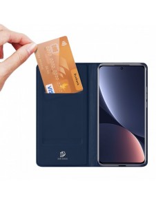 Dux Ducis Skin Pro Hölster Cover Flip Cover för Xiaomi 12 Pro blå