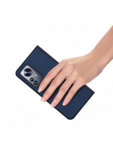 Dux Ducis Skin Pro Hölster Cover Flip Cover för Xiaomi 12 Pro blå