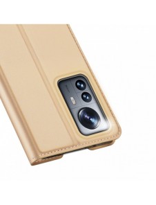 Dux Ducis Skin Pro Hölster Cover Flip Cover för Xiaomi 12 Pro guld