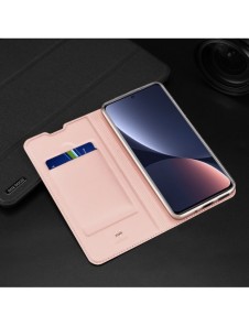 Dux Ducis Skin Pro Hölster Cover Flip Cover för Xiaomi 12 Pro guld